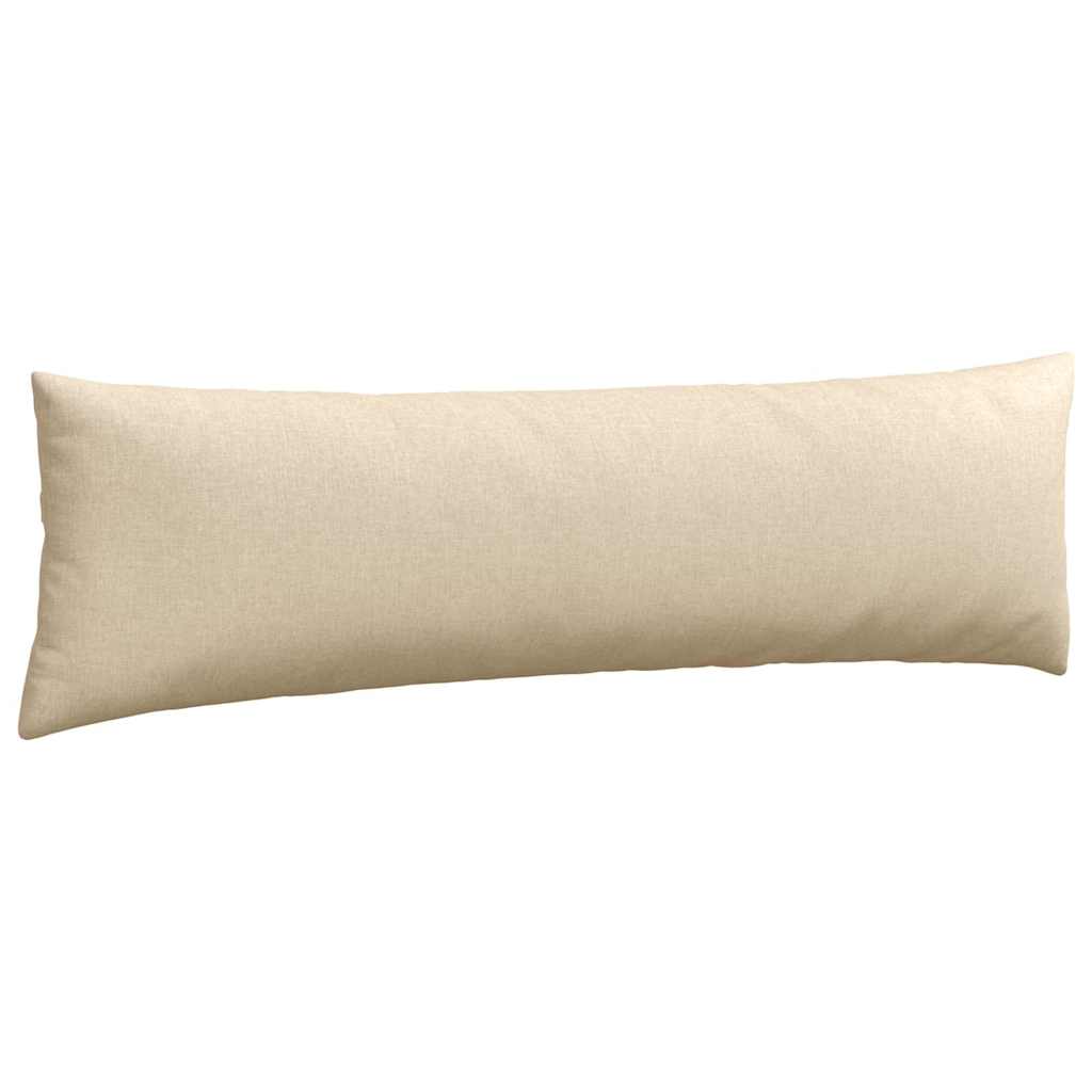 Sofapuder 2 stk. Stof Creme 145 x 40 cm