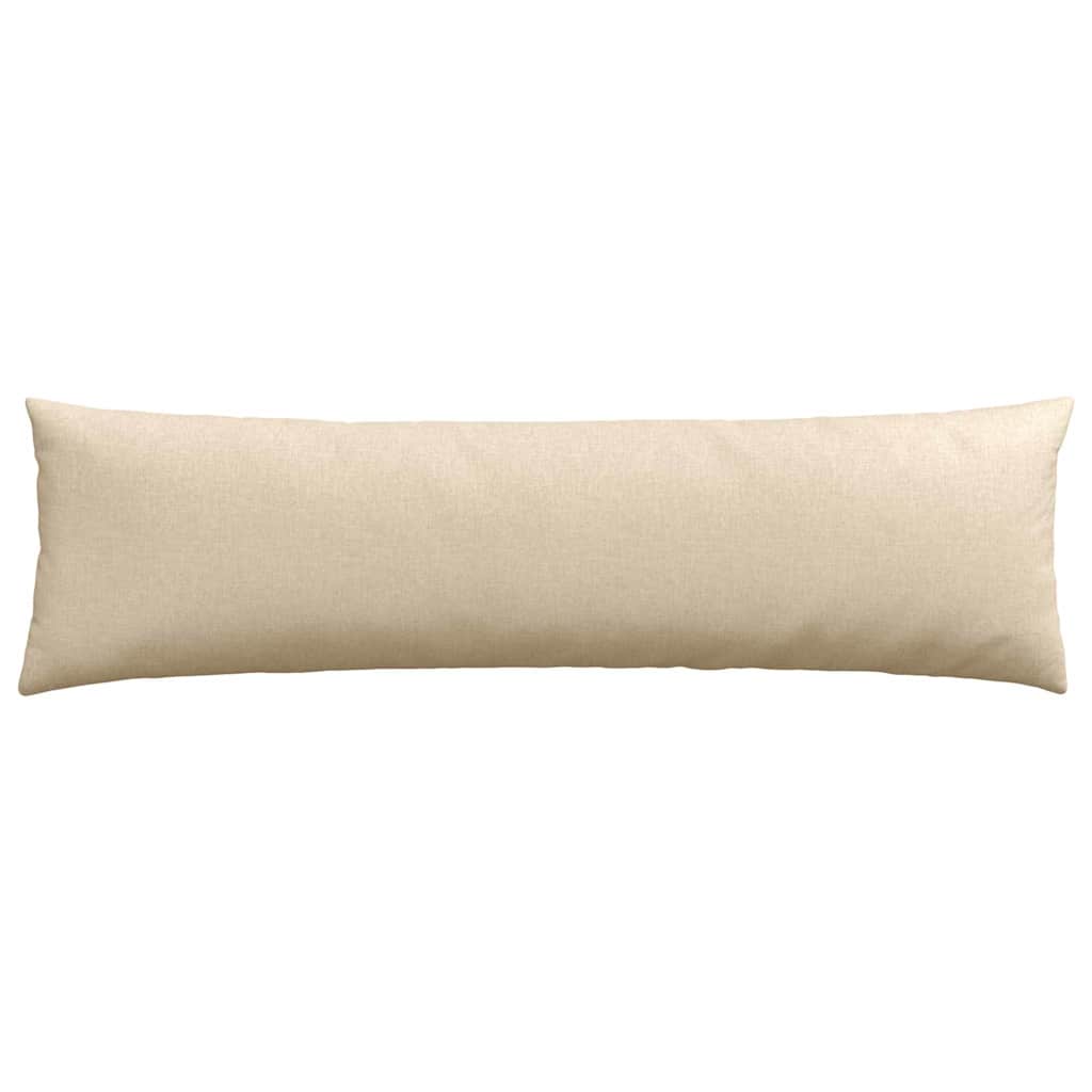 Sofapuder 2 stk. Stof Creme 145 x 40 cm