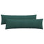 Sofapuder 2 pcs Mørkegrøn 145 x 40 cm Velourstof