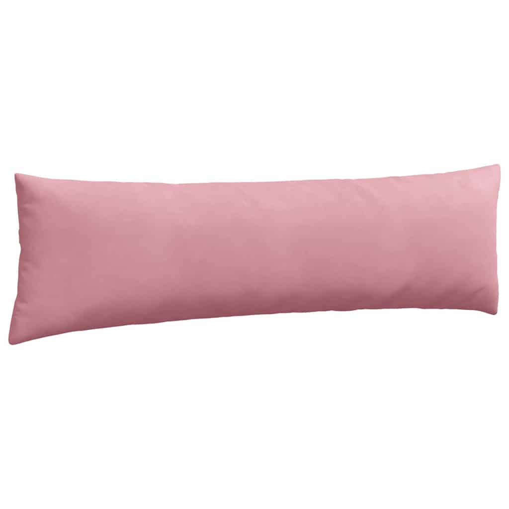 Sofapuder 2 pcs Lyserød 145 x 40 cm Velourstof