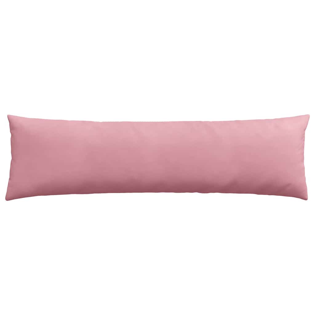 Sofapuder 2 pcs Lyserød 145 x 40 cm Velourstof