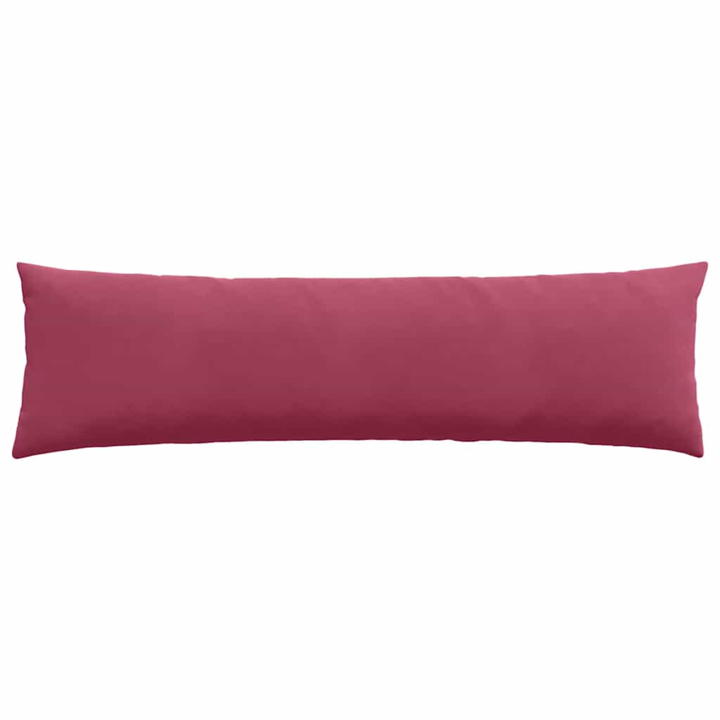 Sofapuder 2 pcs Vinrød 145 x 40 cm Velourstof