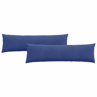 Sofapuder 2 pcs Politi blå 145 x 40 cm Velourstof