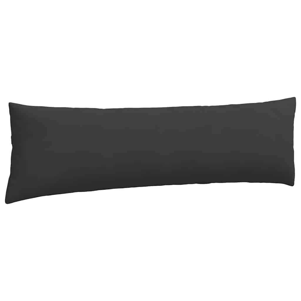 Sofapuder 2 stk. Stof Sort 145 x 40 cm