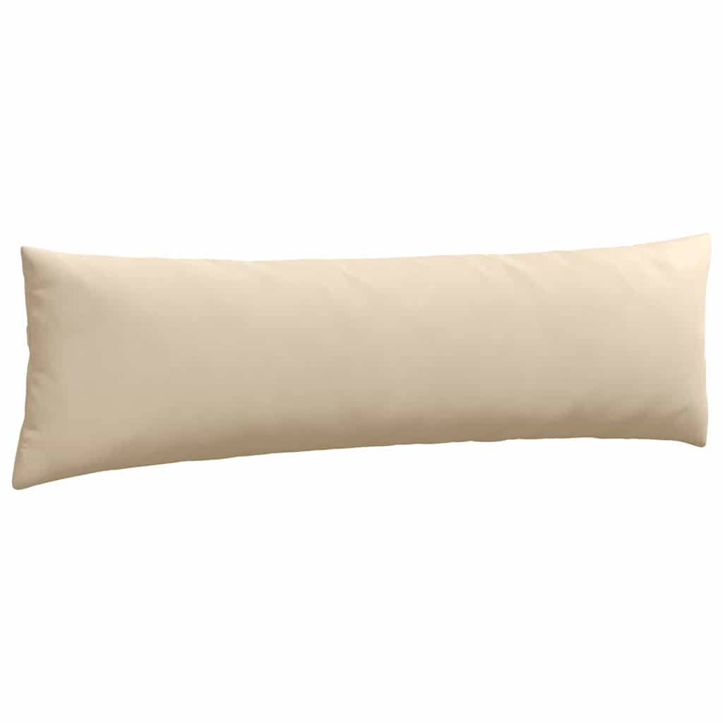 Sofapuder 2 stk. Stof Creme 145 x 40 cm
