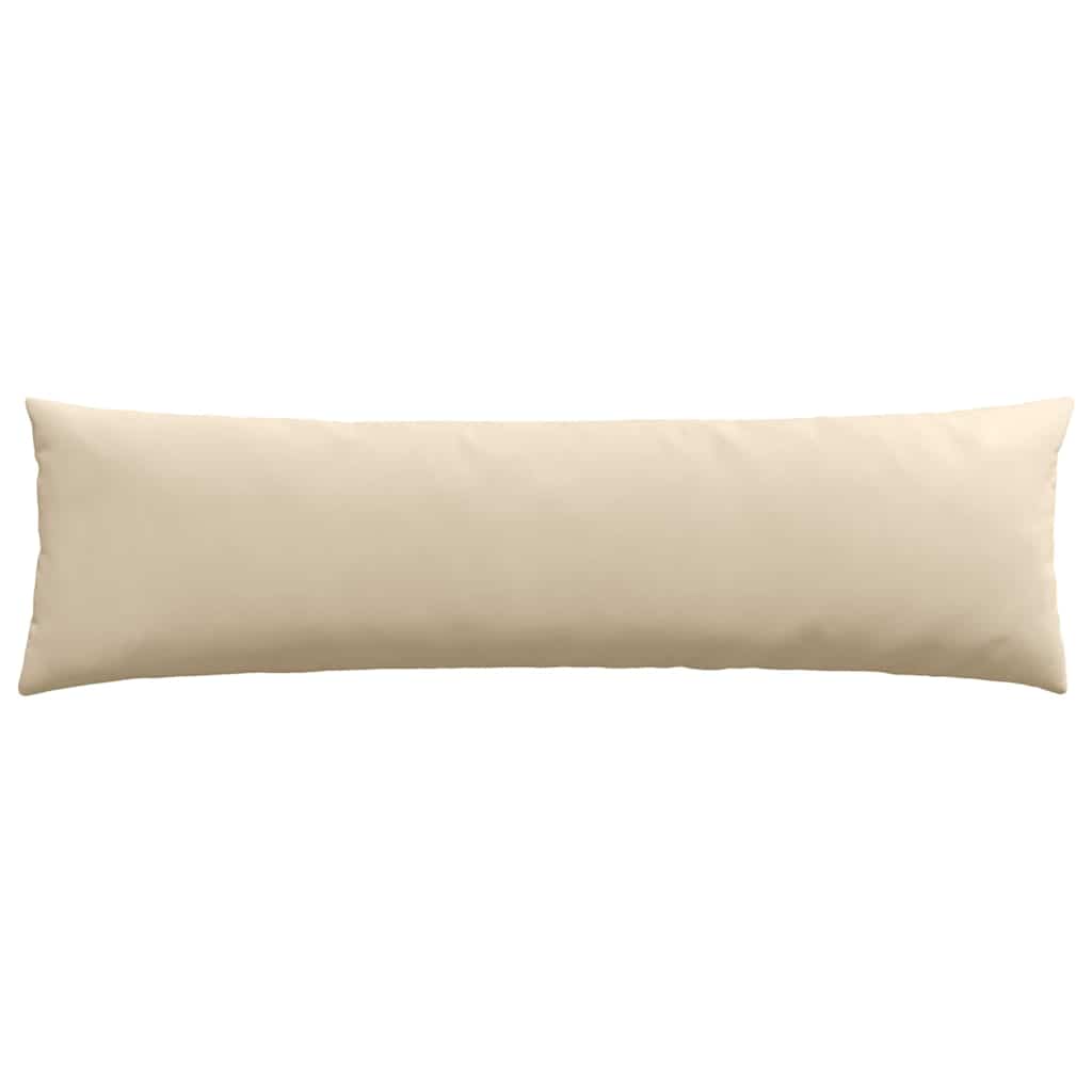 Sofapuder 2 stk. Stof Creme 145 x 40 cm