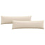 Sofapuder 2 stk. Stof Beige 145 x 40 cm