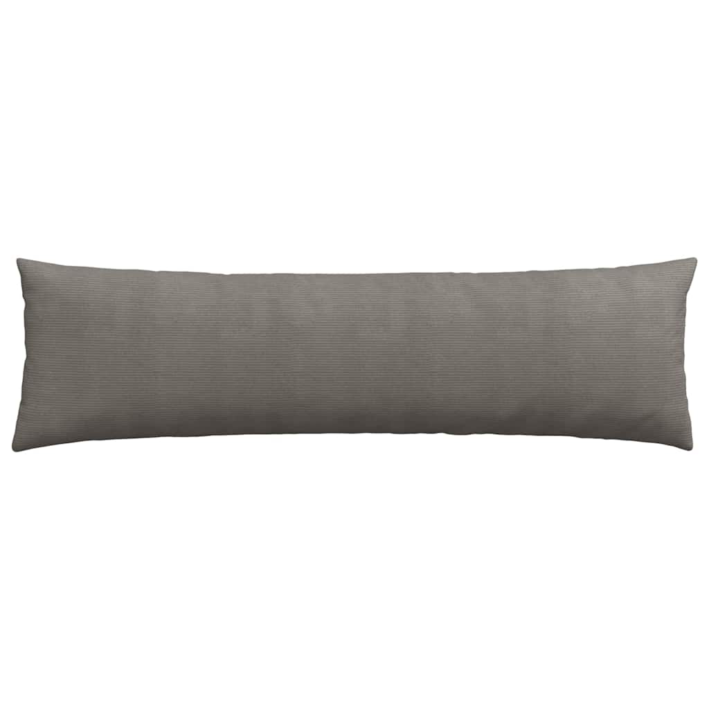 Sofapuder 2 pcs Lysegrå 145 x 40 cm Velourstof