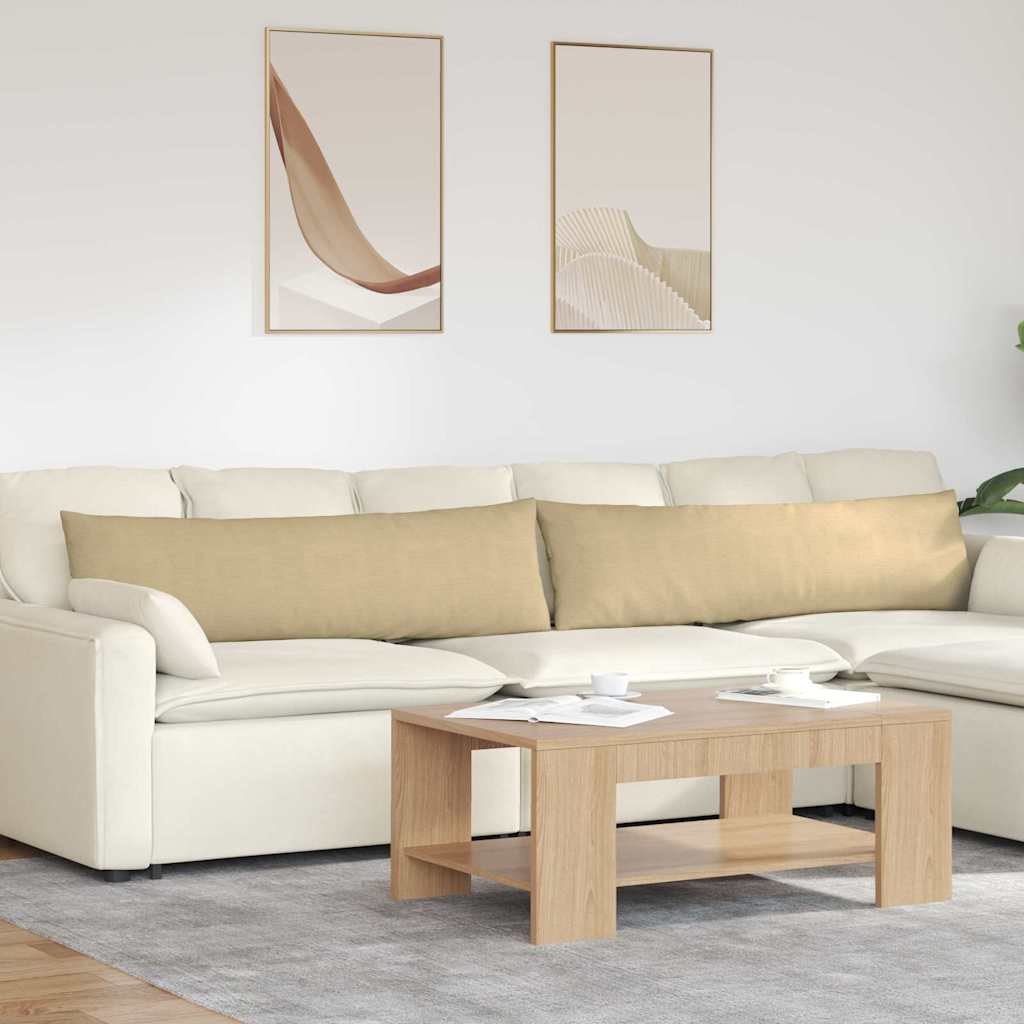 Sofapuder 2 pcs Grågrøn 145 x 40 cm Velourstof
