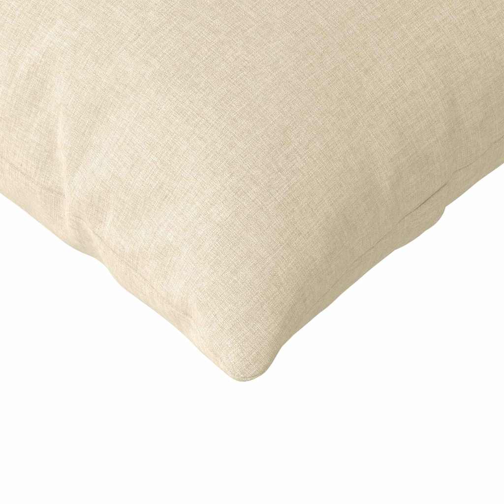 Sofapuder 2 stk. Stof Creme 200 x 40 cm