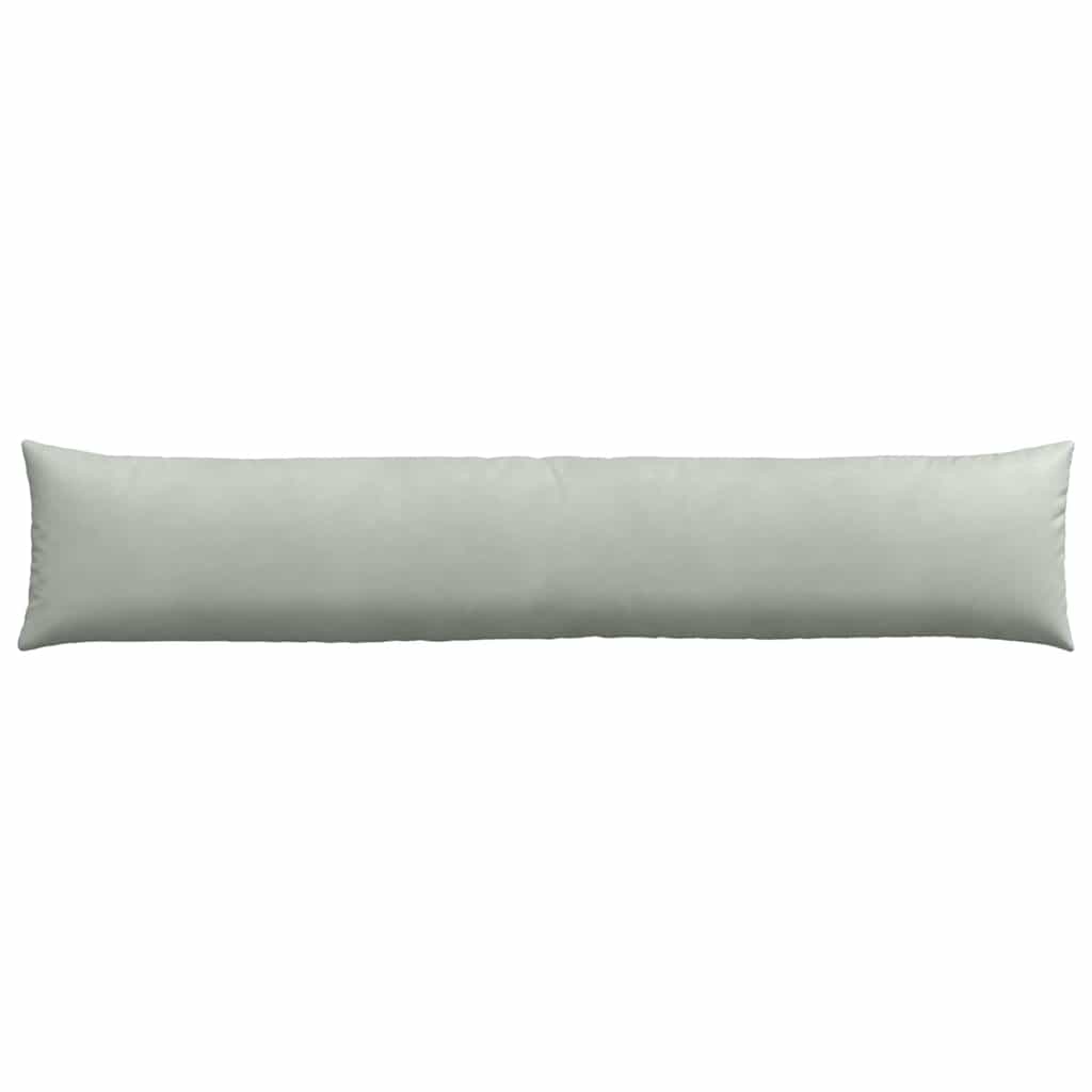Sofapuder 2 pcs Lysegrå 200 x 40 cm Velourstof