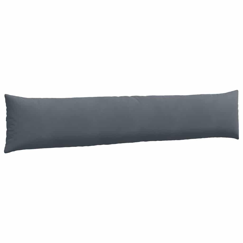 Sofapuder 2 pcs Mørkegrå 200 x 40 cm Velourstof