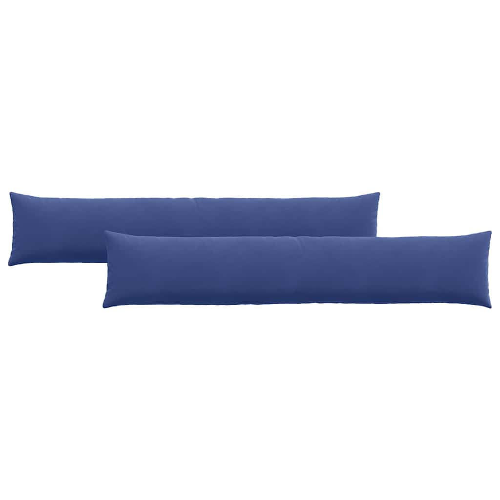 Sofapuder 2 pcs Politi blå 200 x 40 cm Velourstof