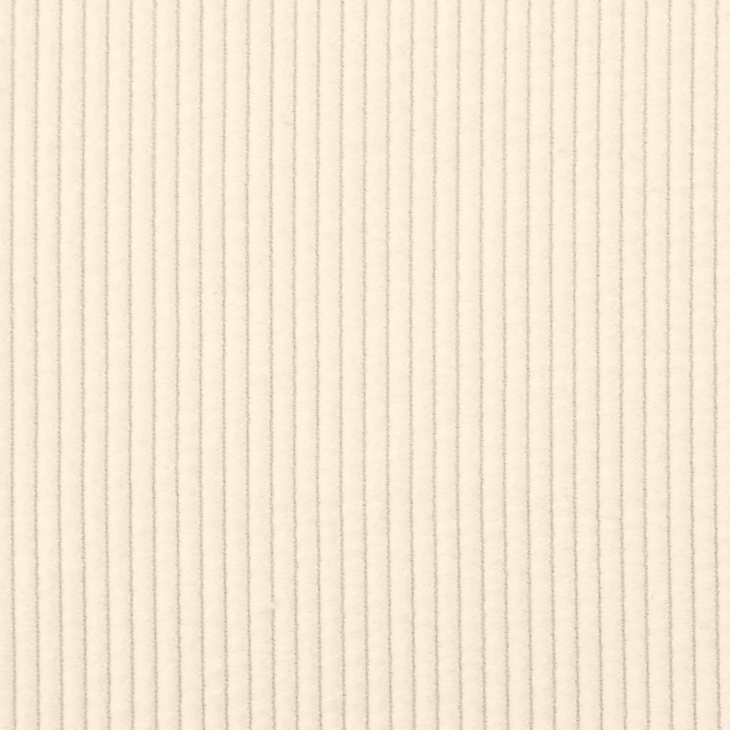 Sofapuder 2 pcs Creme 200 x 40 cm Velourstof