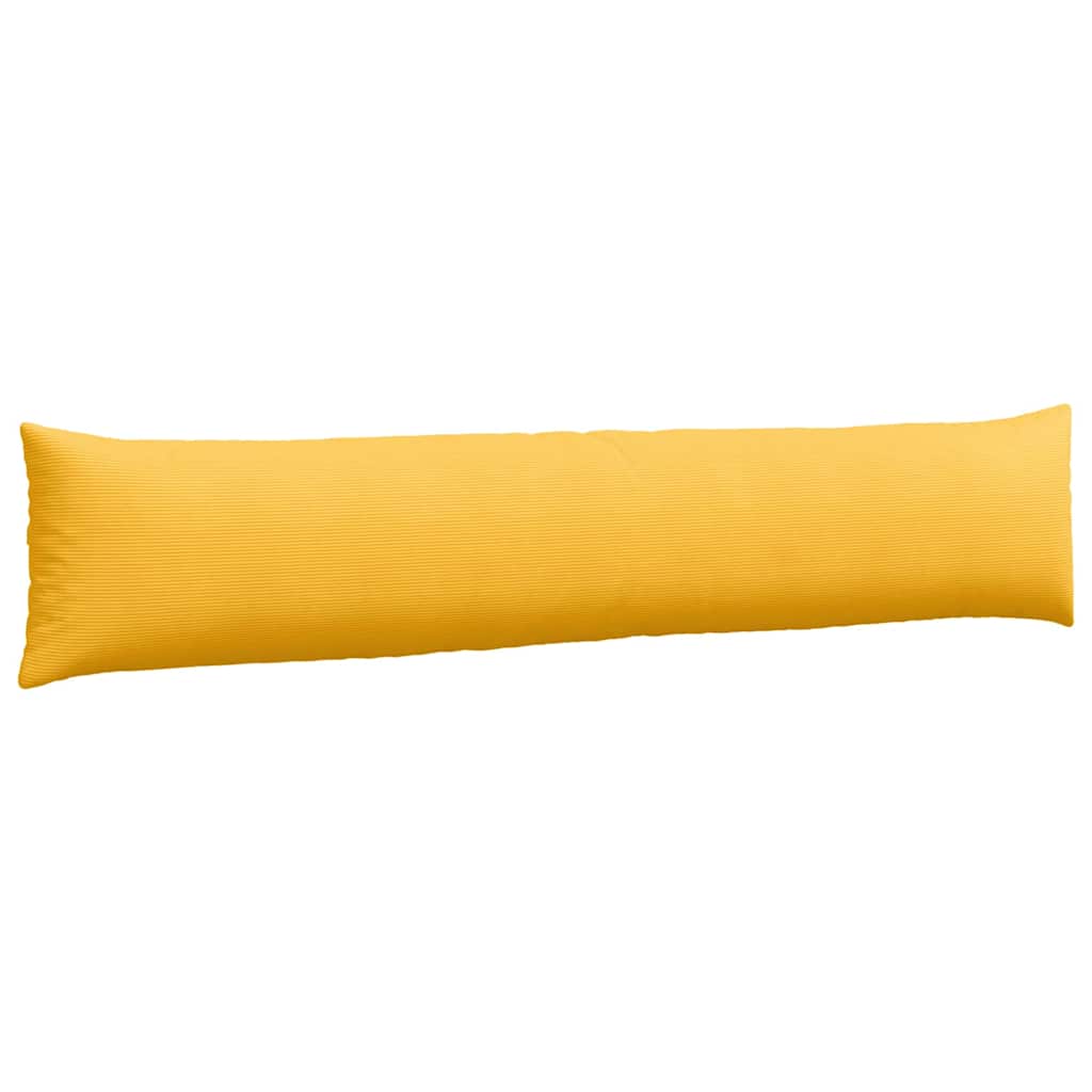Sofapuder 2 pcs Lys Gul 200 x 40 cm Velourstof