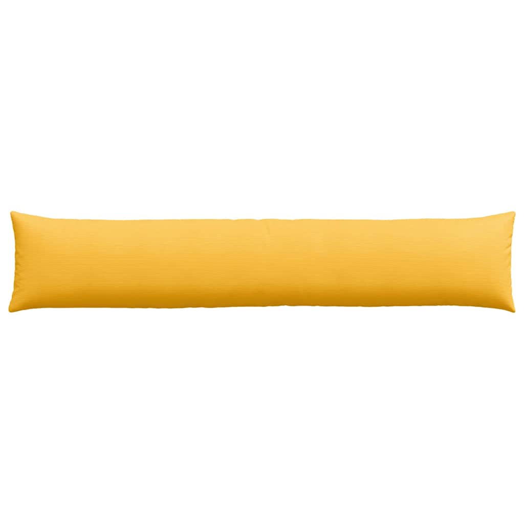 Sofapuder 2 pcs Lys Gul 200 x 40 cm Velourstof