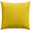 Sofapuder 2 pcs Gul 45 x 45 cm Velourstof