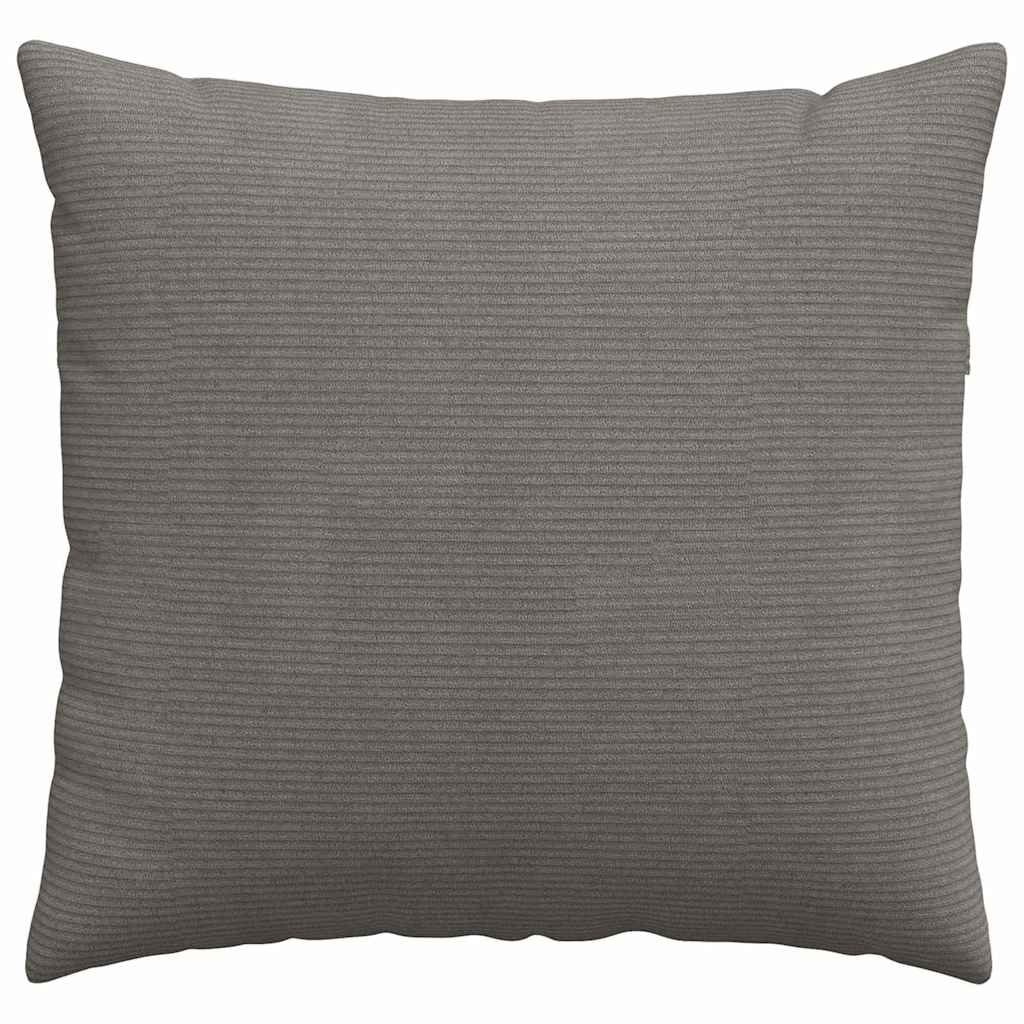 Sofapuder 2 pcs Lysegrå 45 x 45 cm Velourstof