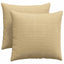 Sofapuder 2 pcs Grågrøn 45 x 45 cm Velourstof