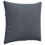 Sofapuder 2 pcs Mørkegrå 50 x 50 cm Velourstof