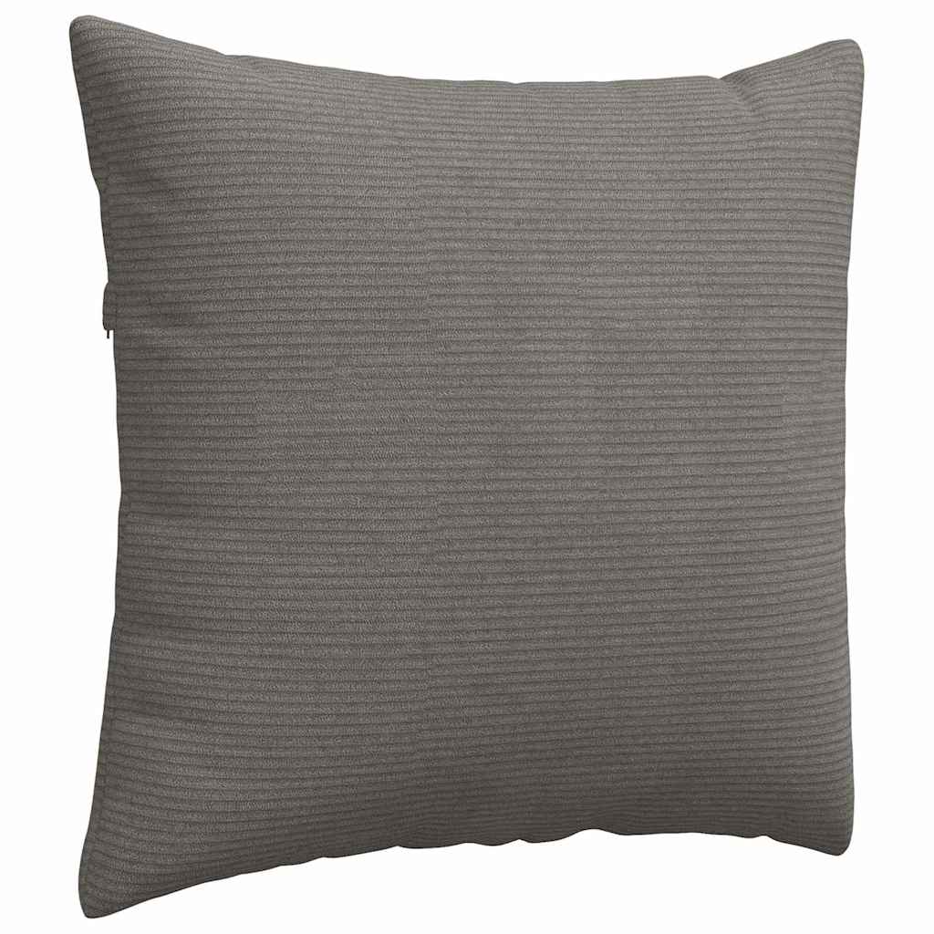 Sofapuder 2 pcs Lysegrå 50 x 50 cm Velourstof