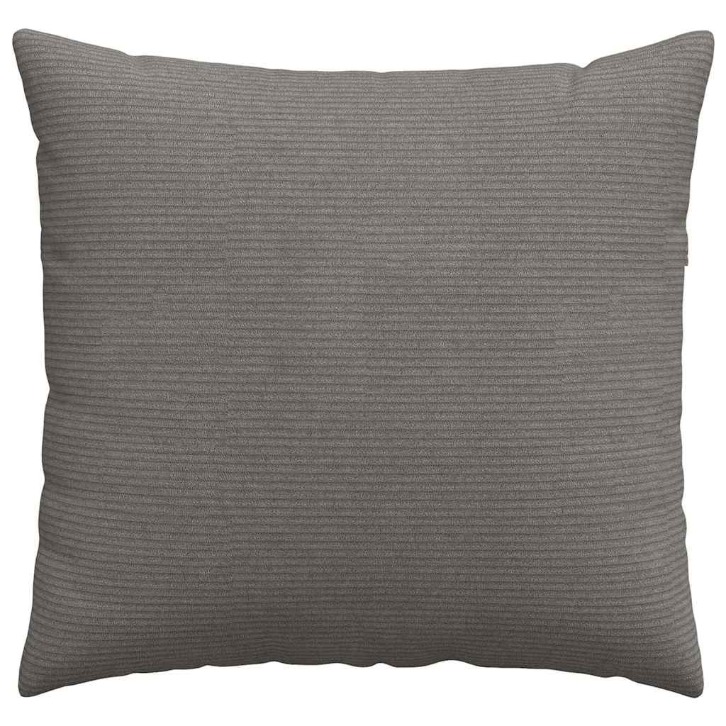 Sofapuder 2 pcs Lysegrå 50 x 50 cm Velourstof