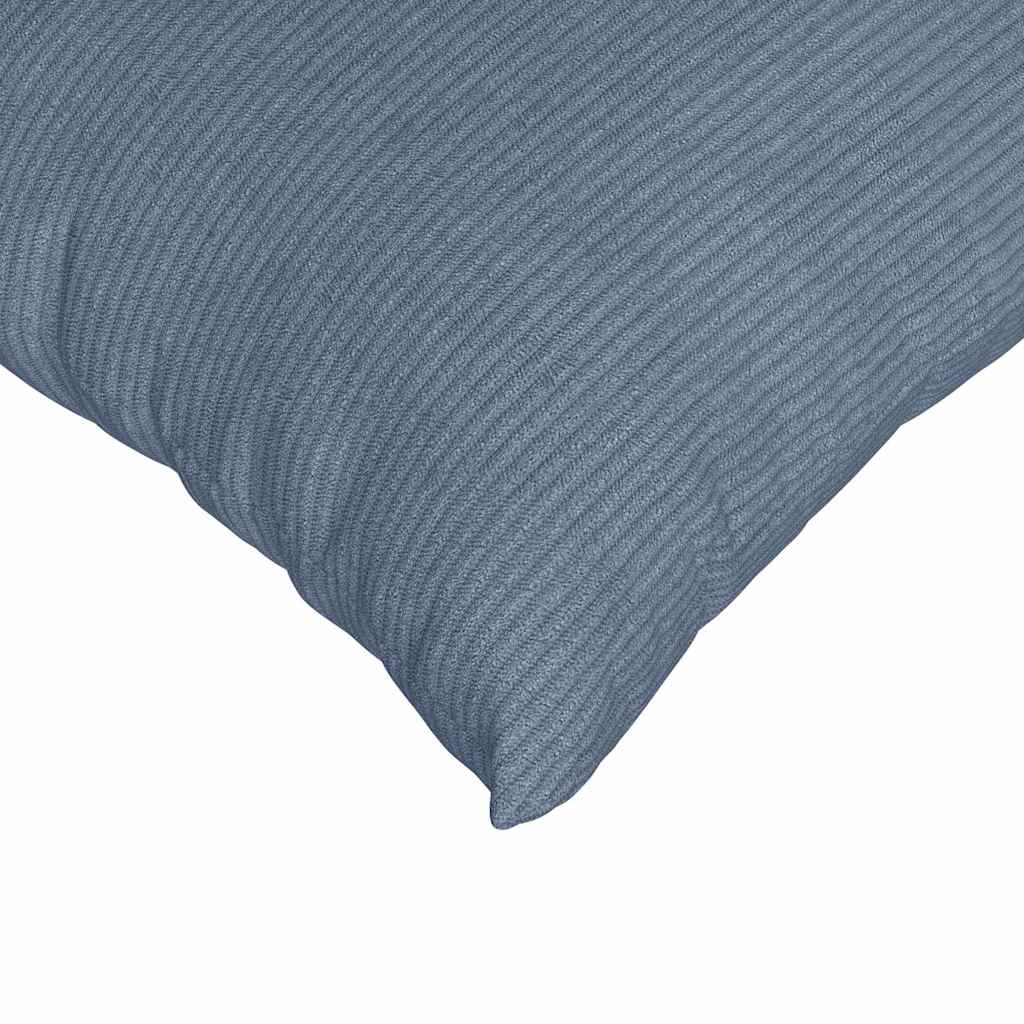 Sofapuder 2 pcs Blå 50 x 50 cm Velourstof