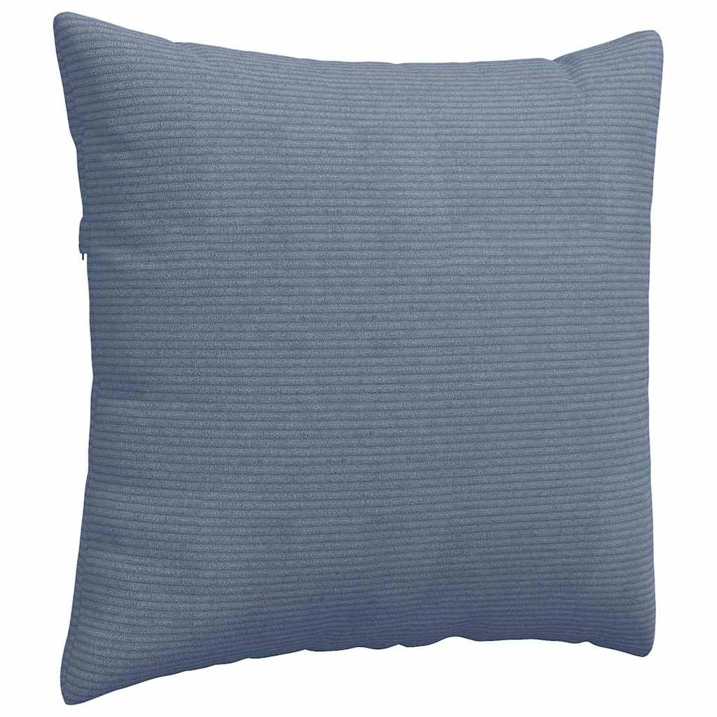 Sofapuder 2 pcs Blå 50 x 50 cm Velourstof