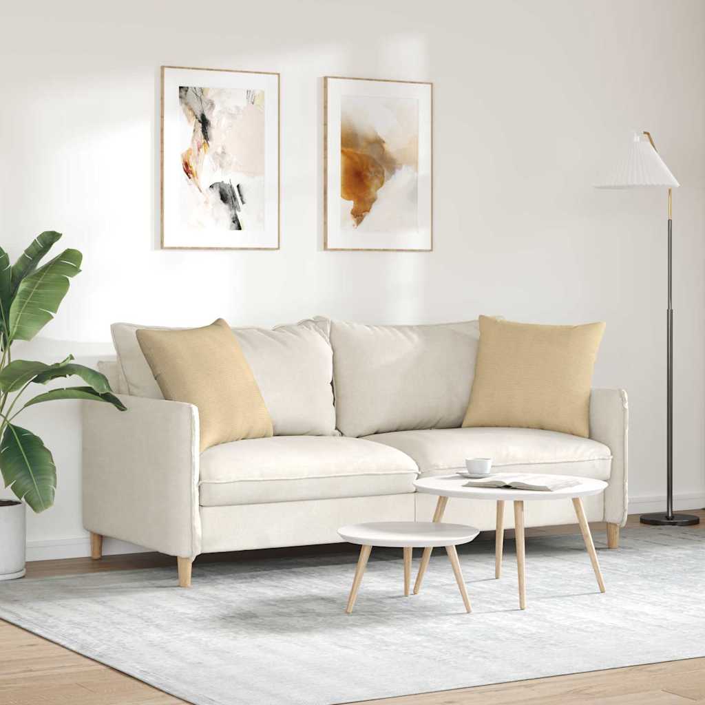 Sofapuder 2 pcs Grågrøn 50 x 50 cm Velourstof
