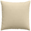 Sofapuder 2 stk. Stof Creme 80 x 80 cm
