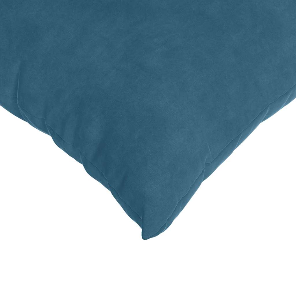 Sofapuder 2 pcs Blå 80 x 80 cm Velourstof