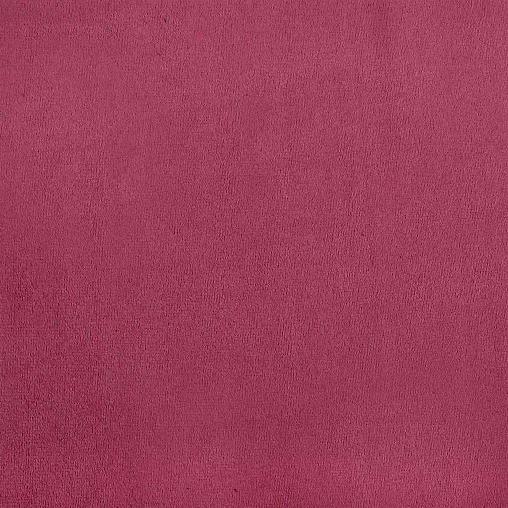 Sofapuder 2 pcs Vinrød 80 x 80 cm Velourstof