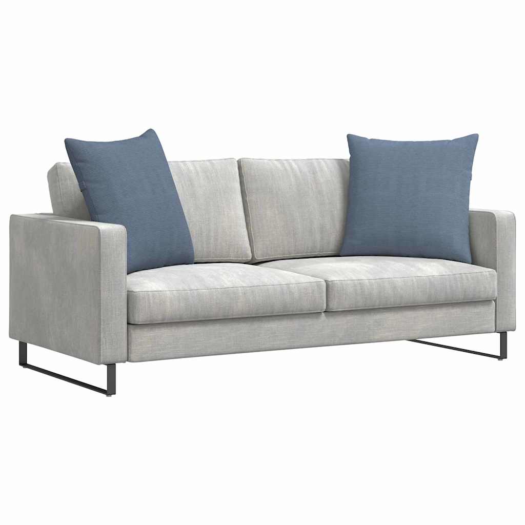 Sofapuder 2 pcs Blå 80 x 80 cm Velourstof