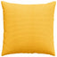 Sofapuder 2 pcs Lys Gul 80 x 80 cm Velourstof