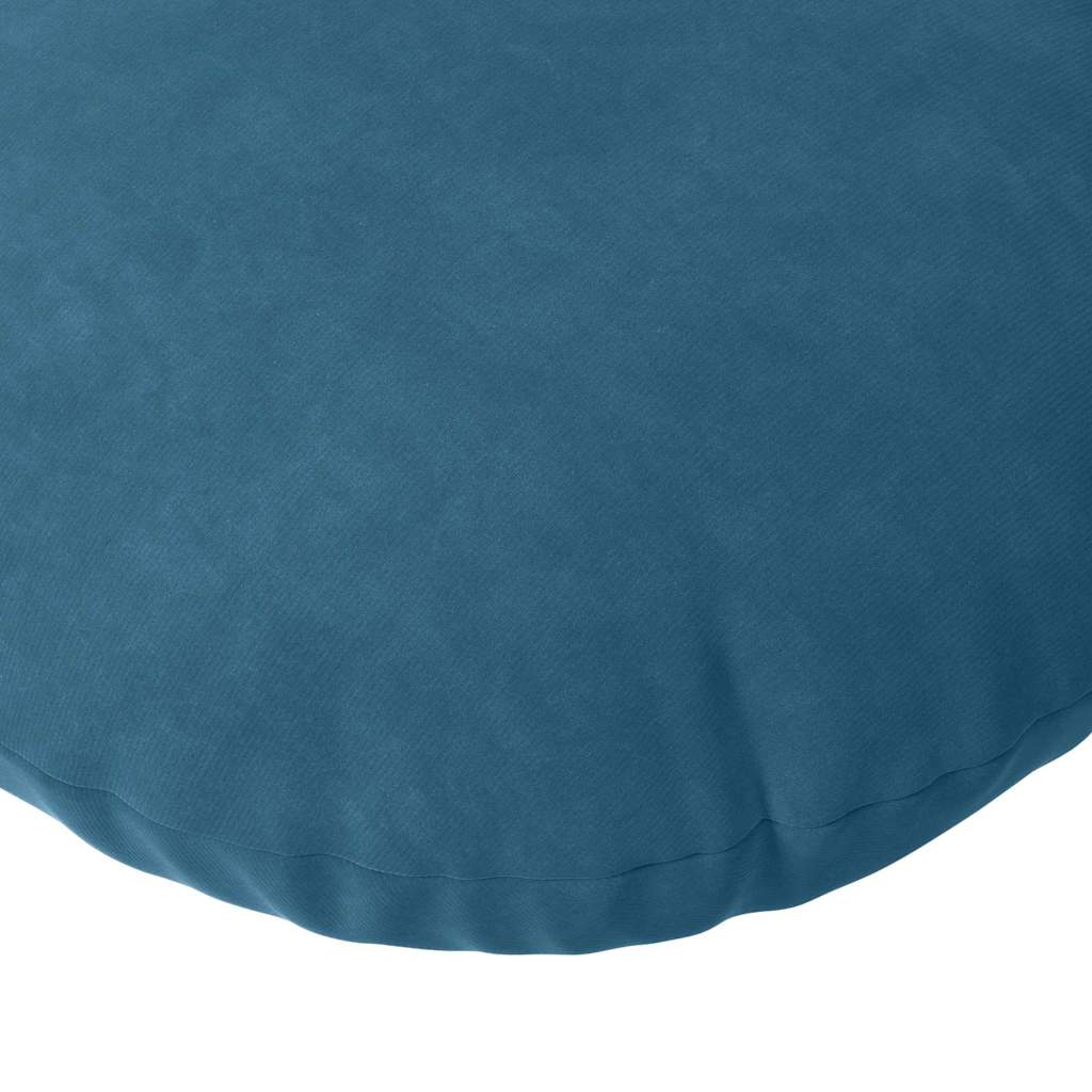 Sædepuder 2 pcs Blå Ø 40 x 13 cm Fløjl