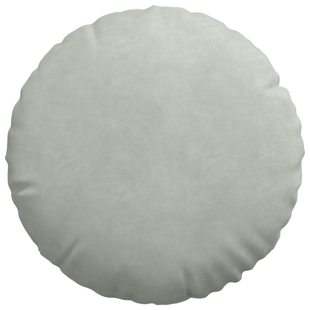 Sædepuder 2 pcs Lysegrå Ø 40 x 13 cm Fløjl