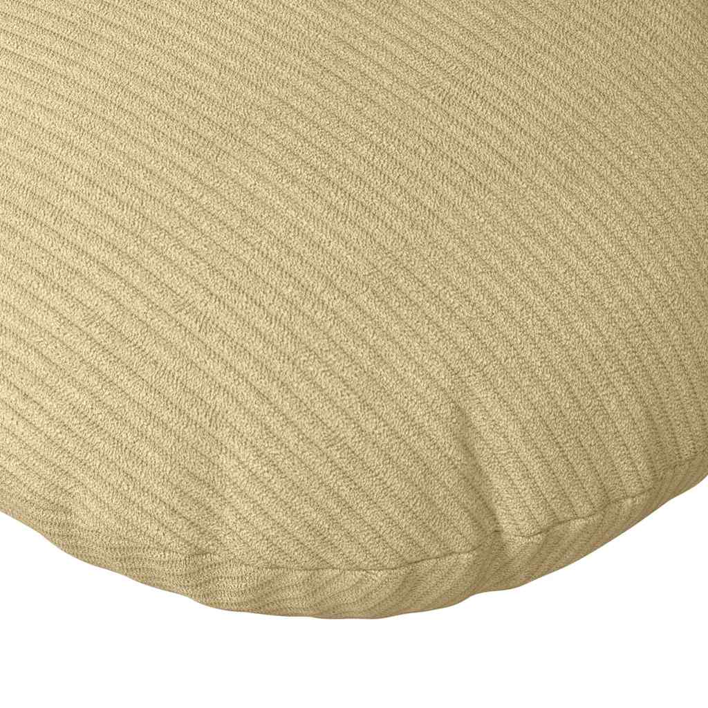 Sædepuder 2 stk. Velourstof Grågrøn Ø 80 cm