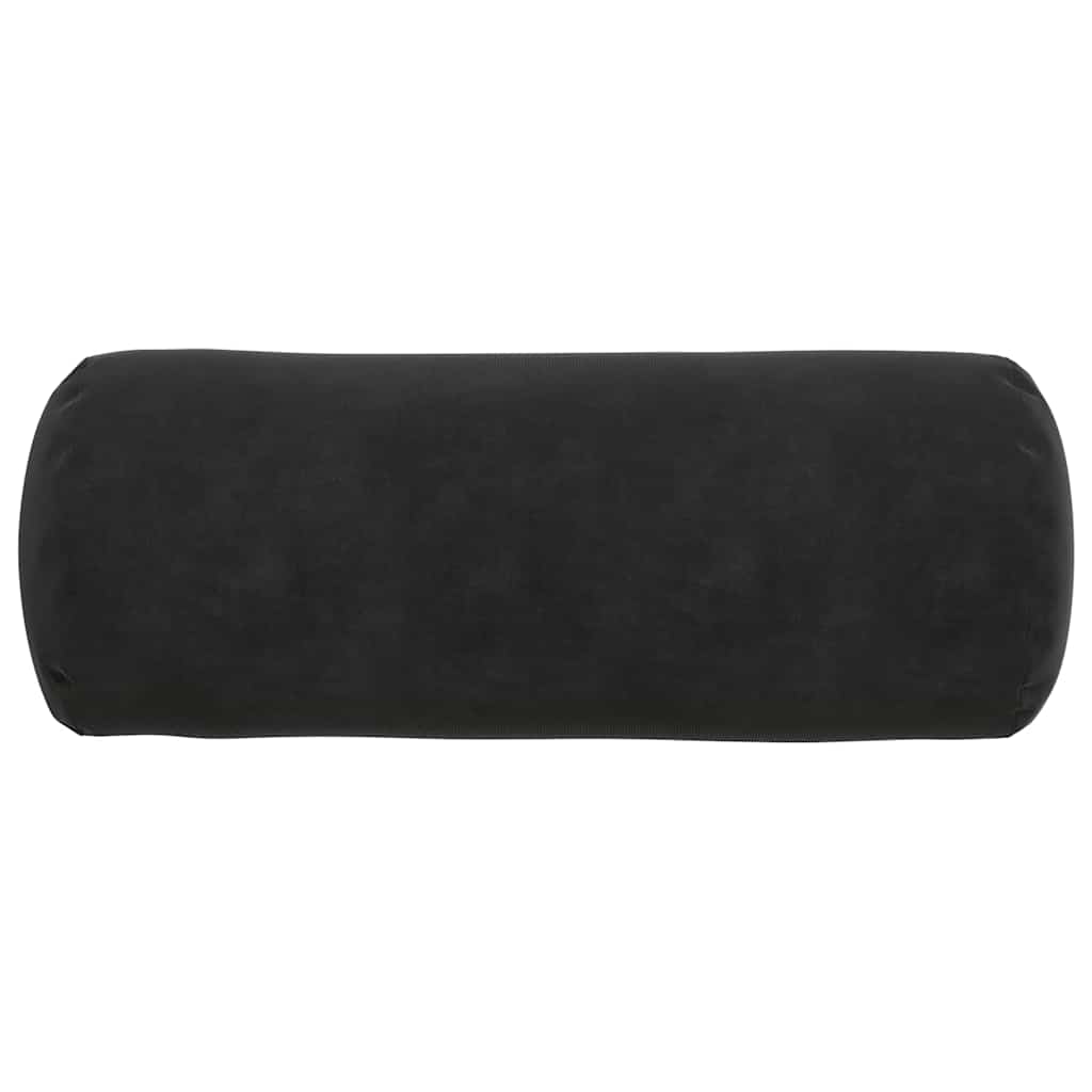 Bolsterpuder 2 pcs Sort Ø 15 x 40 cm Velourstof