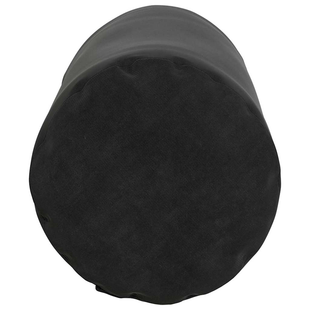 Bolsterpuder 2 pcs Sort Ø 15 x 40 cm Velourstof