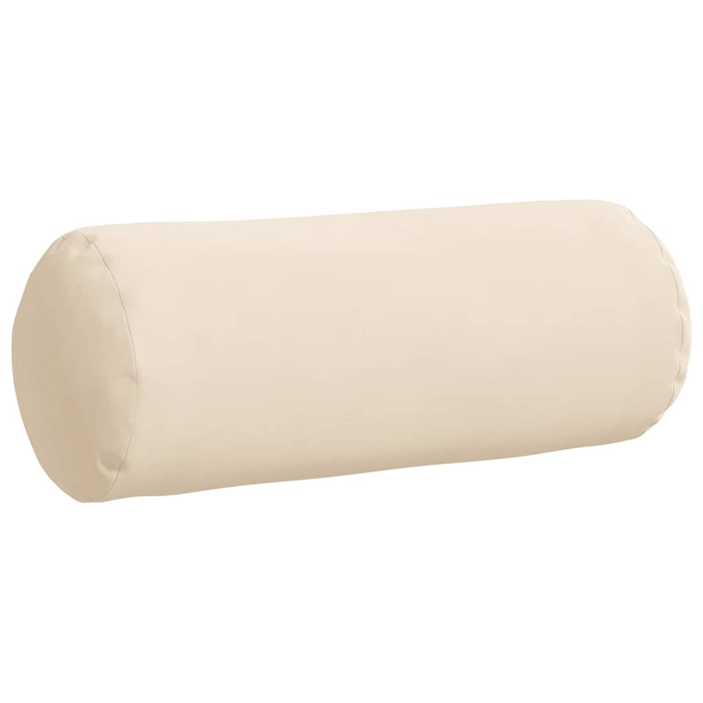 Bolsterpuder 2 pcs Beige Ø 15 x 40 cm Mikrofiberstof