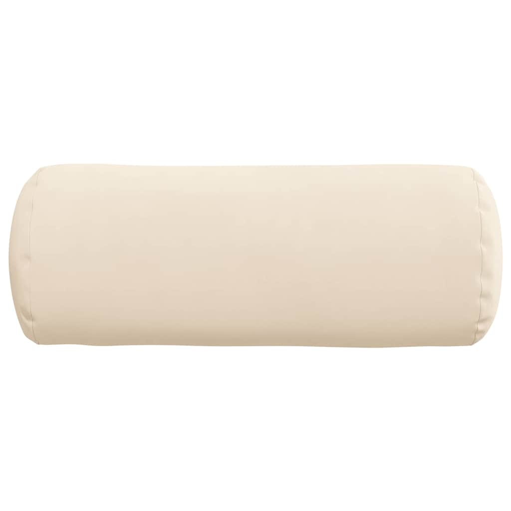 Bolsterpuder 2 pcs Beige Ø 15 x 40 cm Mikrofiberstof