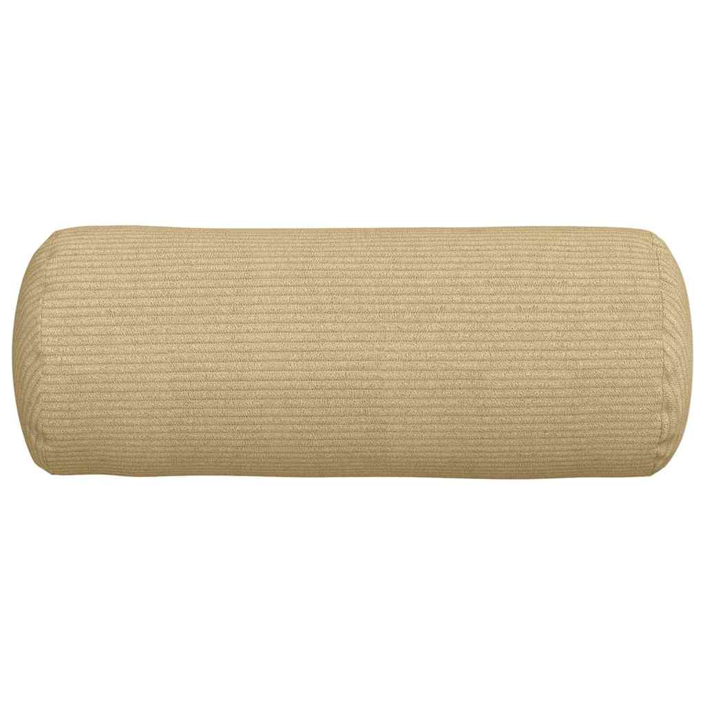 Bolsterpuder 2 pcs Grågrøn Ø 15 x 40 cm Velourstof
