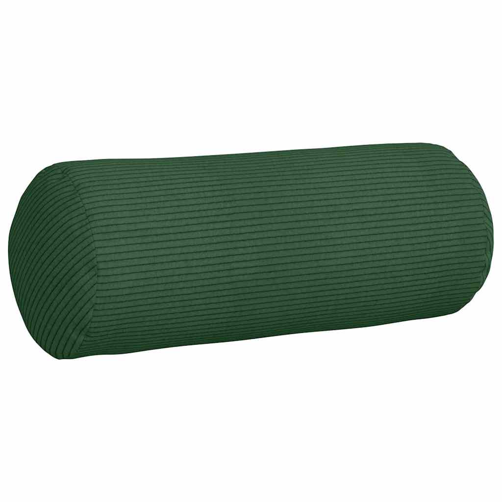 Bolsterpuder 2 pcs Mørkegrøn Ø 15 x 40 cm Velourstof
