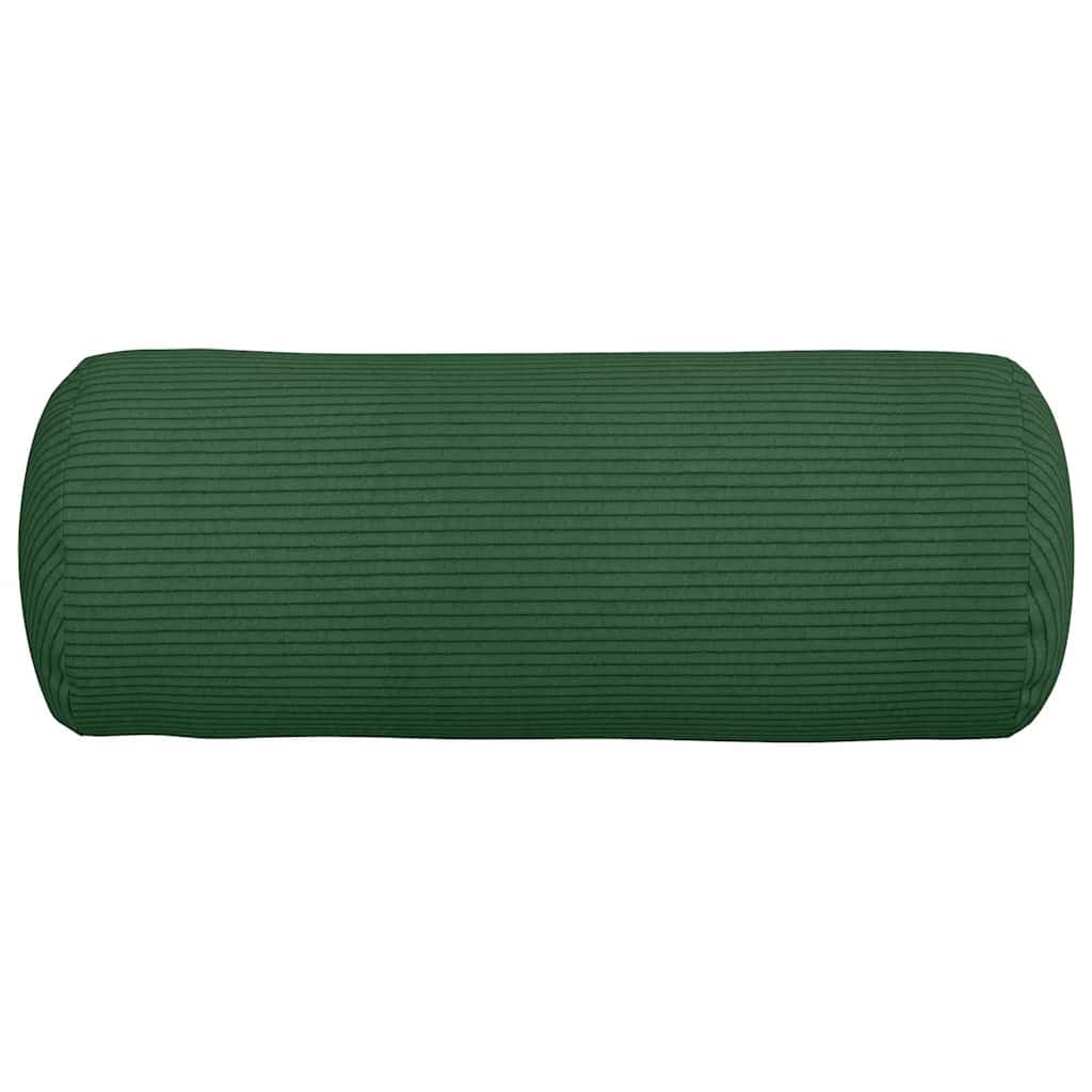 Bolsterpuder 2 pcs Mørkegrøn Ø 15 x 40 cm Velourstof
