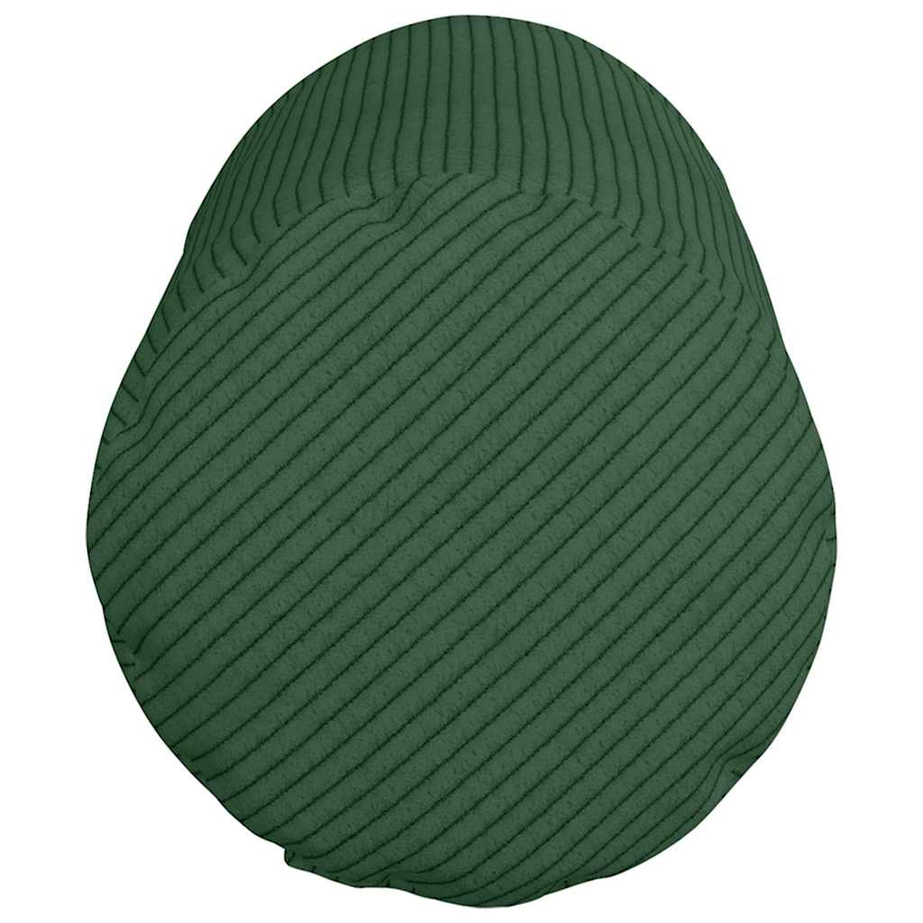 Bolsterpuder 2 pcs Mørkegrøn Ø 15 x 40 cm Velourstof