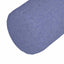Bolsterpuder 2 stk. Stof Jeans blå Ø 25 x 70 cm