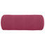 Bolsterpuder 2 pcs Vinrød Ø 25 x 70 cm Velourstof