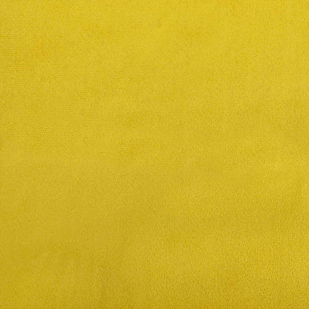 Bolsterpuder 2 pcs Gul Ø 25 x 70 cm Velourstof