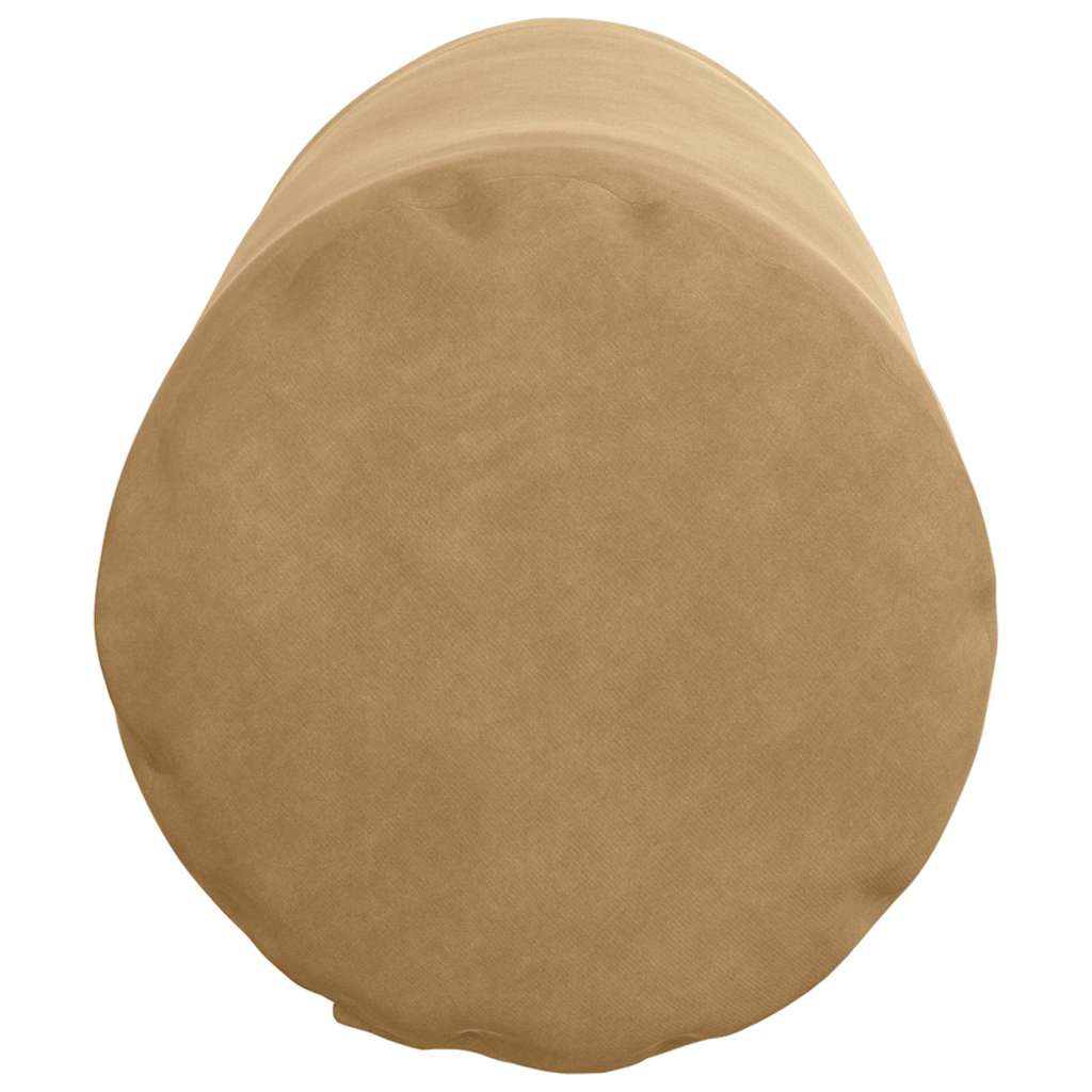 Bolsterpuder 2 pcs Brun Ø 25 x 70 cm Velourstof