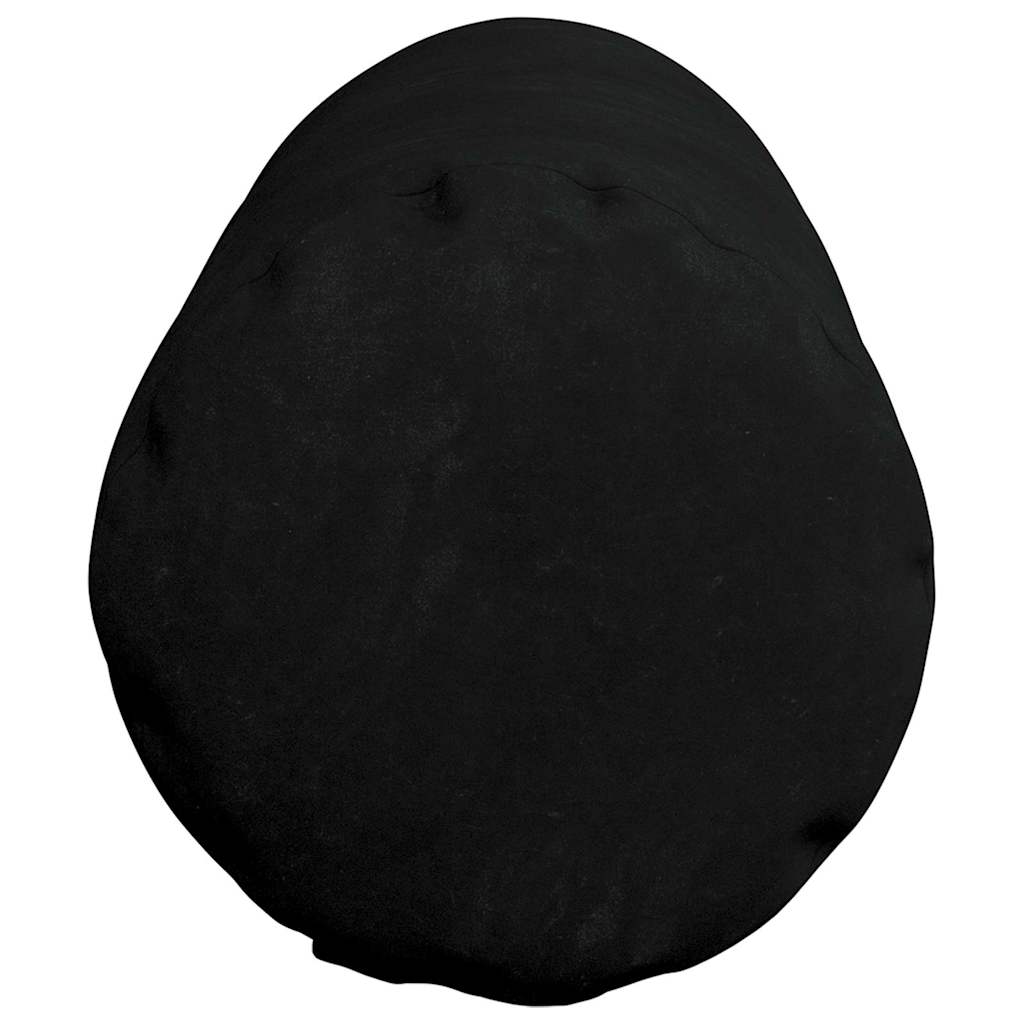 Bolsterpuder 2 pcs Sort Ø 25 x 70 cm Mikrofiberstof